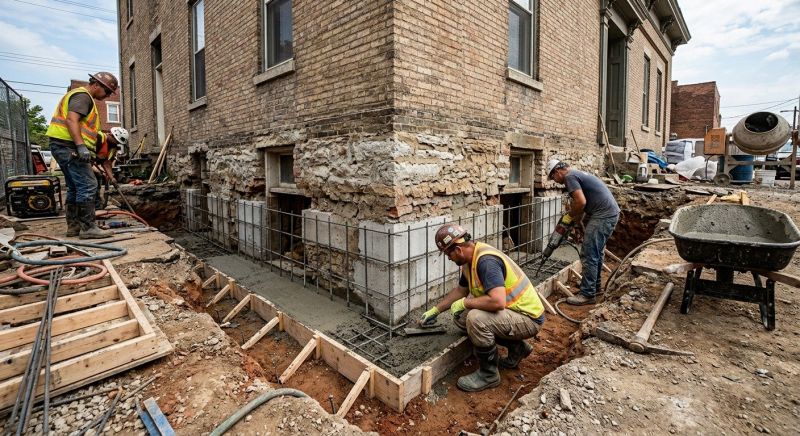 Underpinning Repair in Lexington, SC